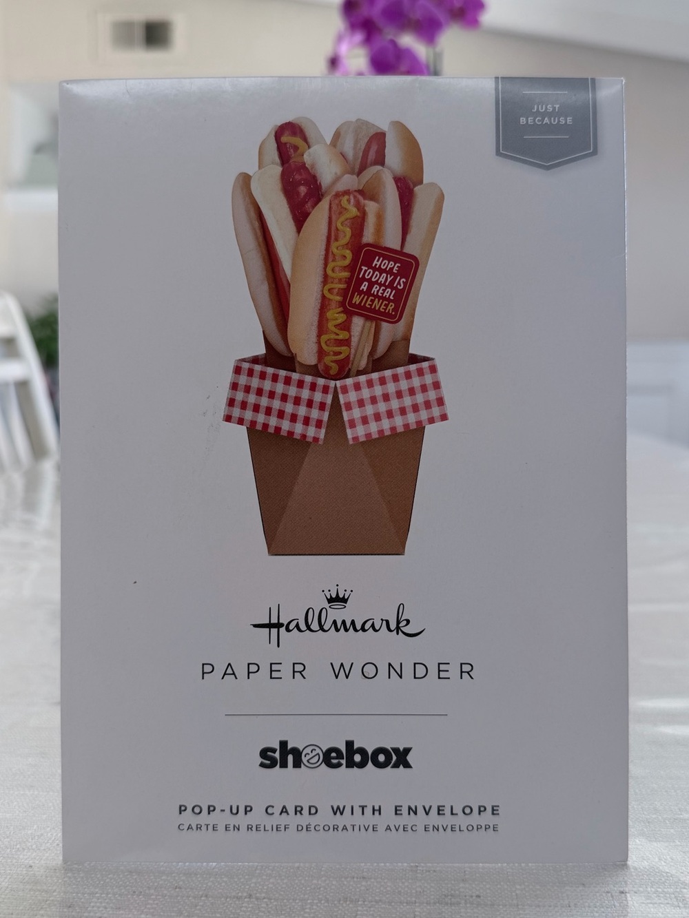 Hallmark Paper Wonder Pop-Up Card - Hot Dog